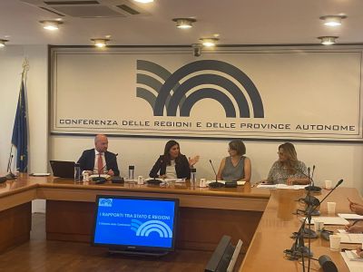 La visita delle studentesse di Innsbruck nella sede della Conferenza delle Regioni - 15.09.2022